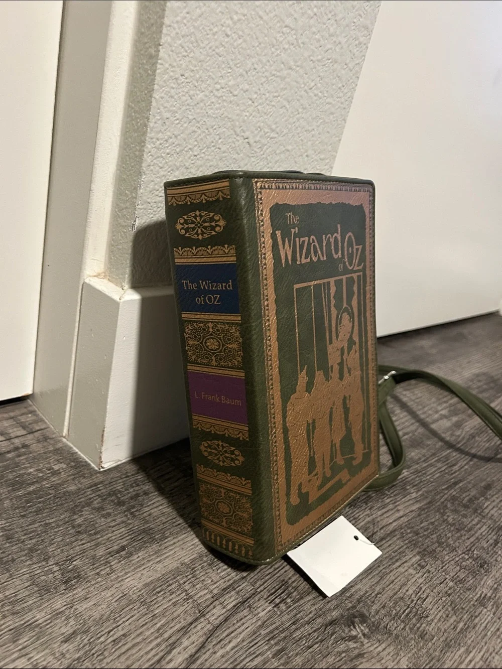 The Wizard of Oz Olive Green Crossbody Clutch